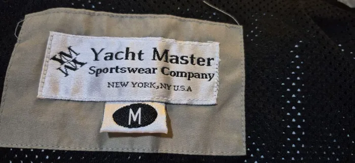 Casaco Masculino Tamanho M Yacht Master  Sportswear Company Mew York U.S.A R$35,00 Reais 