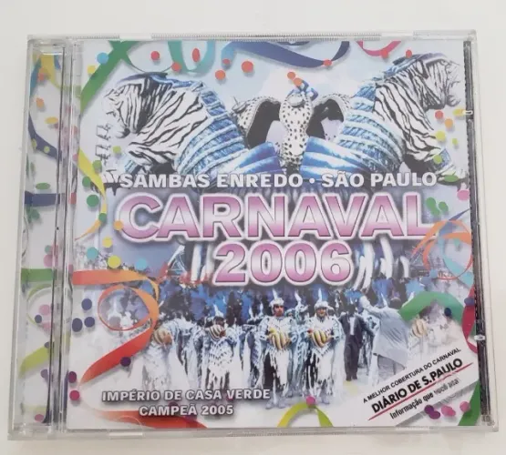 CD - escolas de samba - São Paulo - 2006 - Grupo Especial