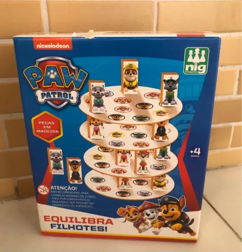Jogo de Equilíbrio Patrulha Canina NOVO