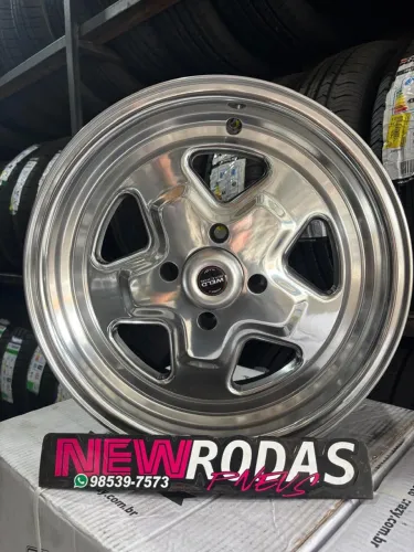 Rodas Pro star aro 15 polidas novas 
