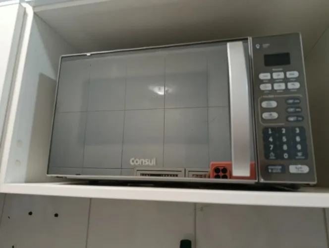 microondas consul com defeito