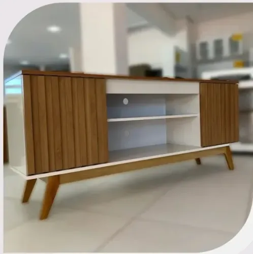 Rack para TV na Promoção Arraiá Microlar - Entrega e Monta