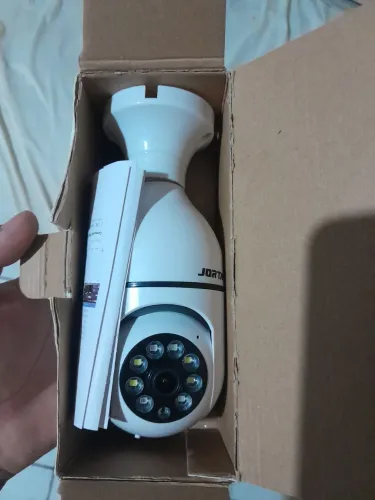 Câmera Wi-Fi nova na caixa 