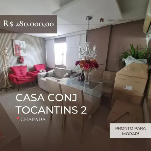 CONJ TOCANTINS - Imóvel para venda com 2 quartos em Monte das Oliveiras - Manaus - AM