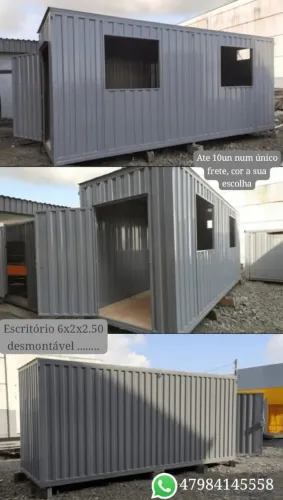 Container escritório totalmente desmontável
