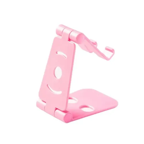 Suporte Mesa Celular Folding Bracket PP Rosa,