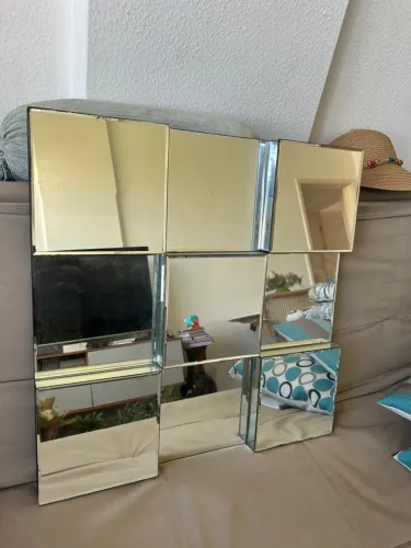 Espelho decorativo Tok Stok moderno em blocos