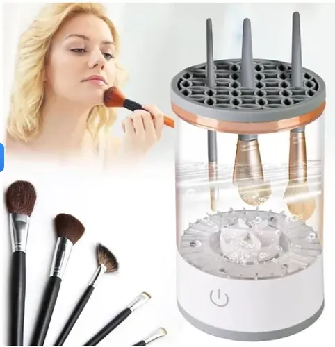 Escova Limpadora 3 Em 1 Automática De Maquiagem Elétrica Escovas Secadora z1075