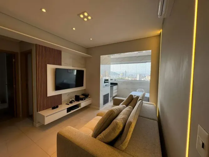 Apartamento em Boqueirão, Apartamento em Santos, Apartamento com 2 dorms, Apartamento à Ve