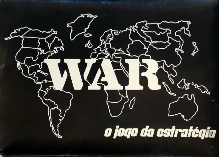 Raríssimo Jogo War Vintage, 1a Edição!