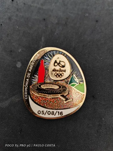 Pin Cerimônia de Abertura Rio 2016