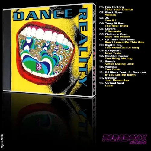 CD Dance Reality (Paradoxx Music) (Usado - Excelente Estado)