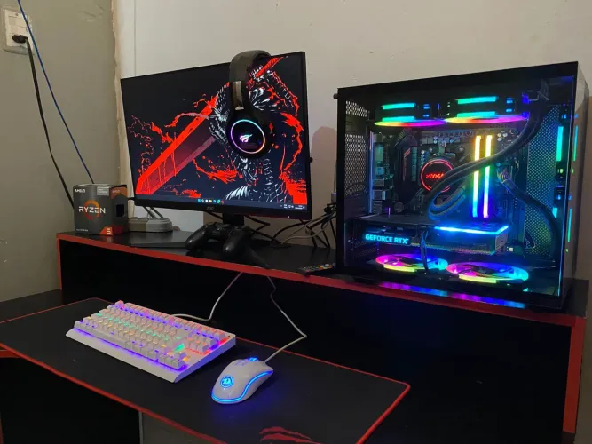 (PC GAMER COMPLETO + ACESSÓRIOS) OBS: (TAMBÉM VENDIDO SEPARADAMENTE)