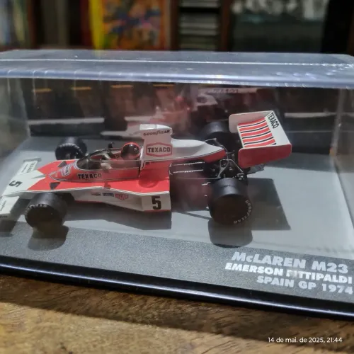 Miniatura McLaren M23 - Emerson Fittipaldi - 1974