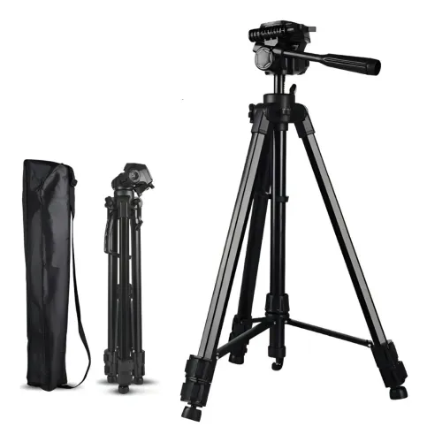 Tripé Profissional Camera, Celular 1,80cm Mtg-3018 + Suporte<br>