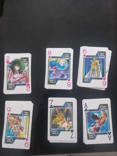 Baralho Cartas Saint Seiya - Colecionador