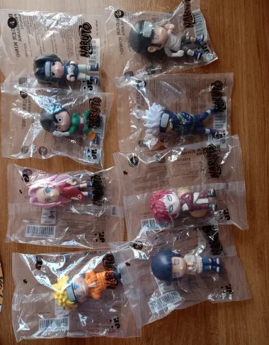 Coleção ORIGINAL e Completa de Bonecos Naruto - Presente Perfeito