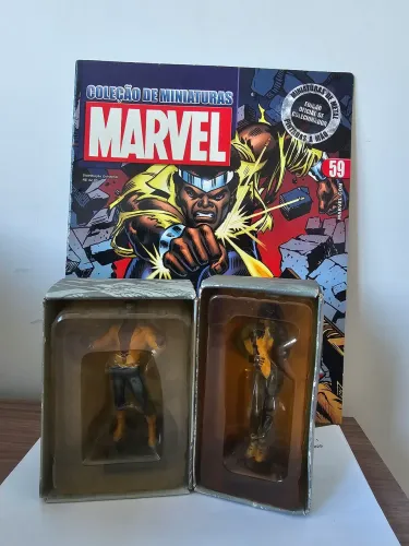 She Hulk e Luke Cage Marvel Eaglemoss