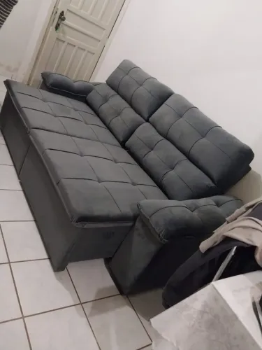 Sofá Retrátil e Reclinável 2 lugares