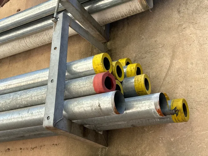Tubo Galvanizado 6 metros de 3 polegadas e 4 polegadas 