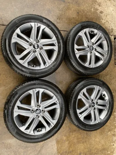 Rodas aro 16 hb20 + pneus michellin seminovos