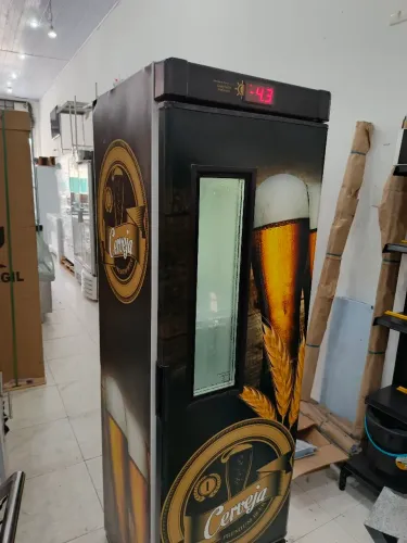 Cervejeira metal frio 3 meses se uso 220v