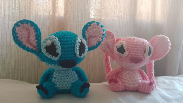 Stitch e Angel Amigurumi