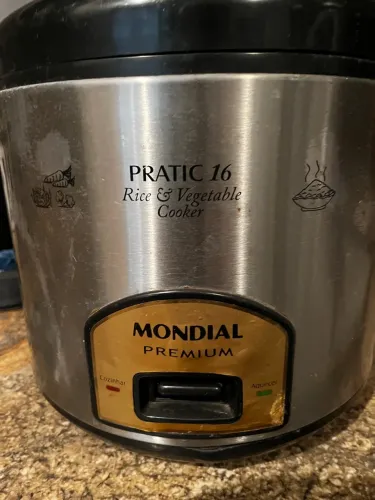 Panela Elétrica de Arroz e Legumes Mondial Pratic 16