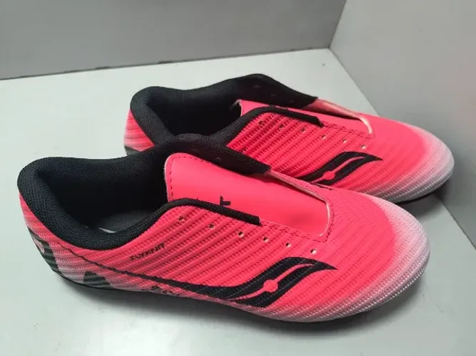 Chuteira Futsal Campo T 43 Pink Branco Soult Original 