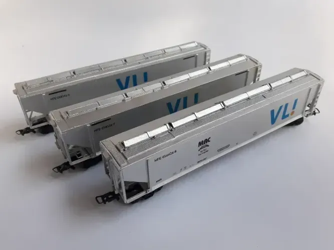 3 Vagões hoppers VL! frateschi modificados ho
