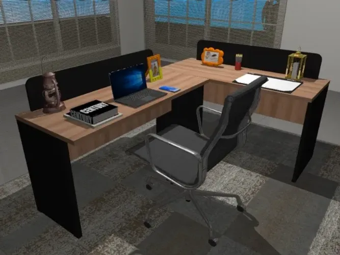 Estação Multifuncional Top White Em MDF. L120cm x L120cm x P50cm x A74cm