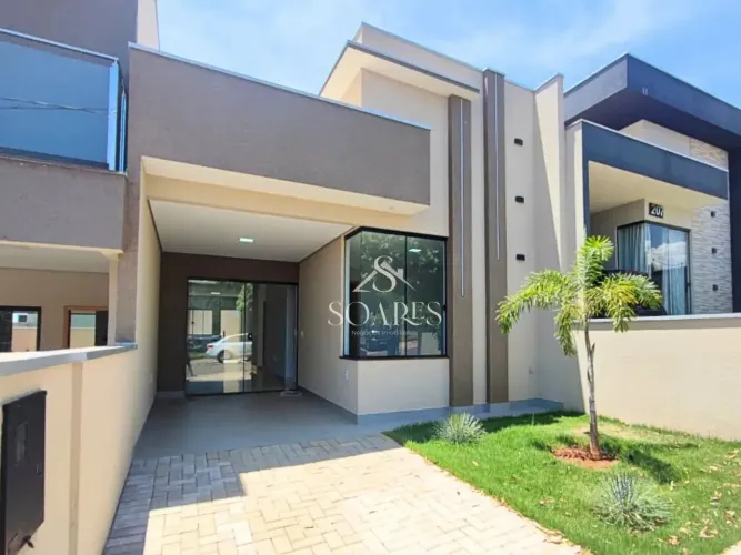 CONDOMÍNIO MORADA DAS FLORES ROSAS - CASA TERREA A VENDA 81m², 3 QUARTOS (1 SUÍTE) - CAMBÉ
