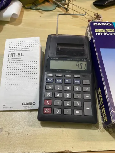 Calculadora com Impressão Casio HR-8L