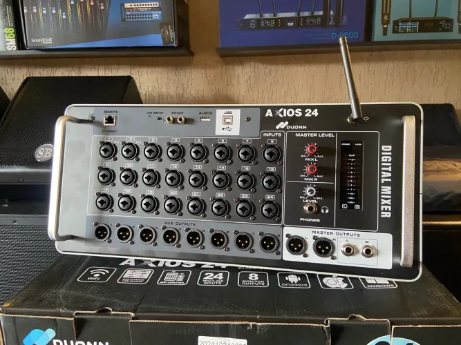 Mesa de Som Digital Duonn AXIOS 24 Multipista