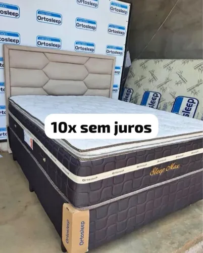 Cama box colchão e base NovA 