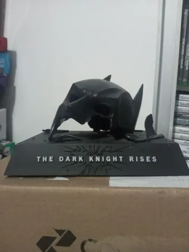 Batman  O Cavaleiro das Trevas Ressurge Blu Ray gift set Edição Limitada máscara 