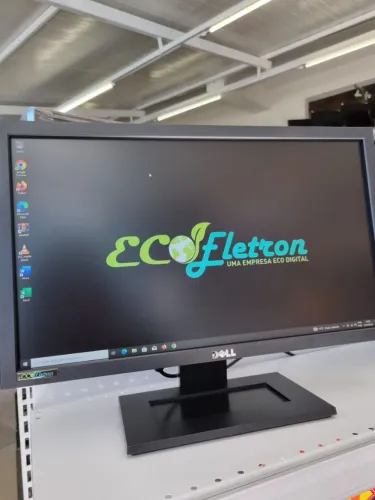 Monitor Dell 22 Polegadas 1920 x 1080 Ótimo Estado VGA & DVI Com Garantia e NF Eco Eletron