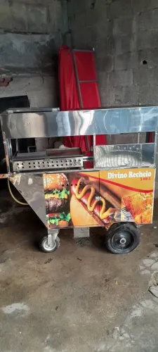 Carrinho de cachorro quente 
