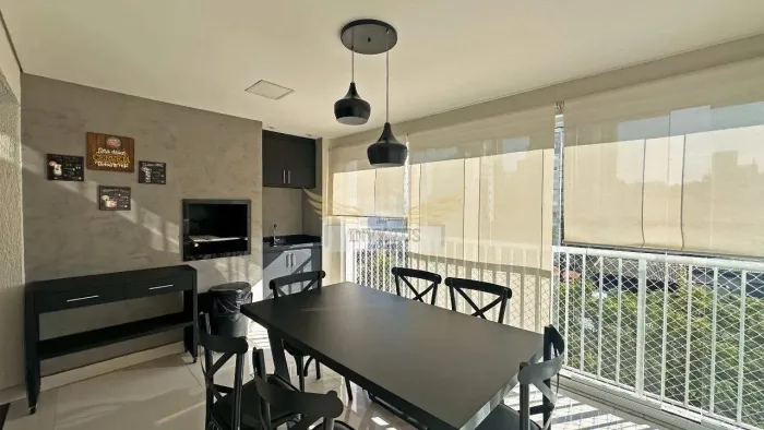 Apartamento com 3 Quartos no Condomínio Weekend Club para Comprar, 124m² - Campestre, Sant