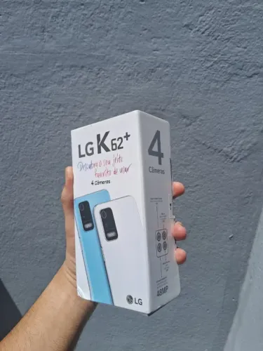 LG K62+ 128GB Branco NOVO