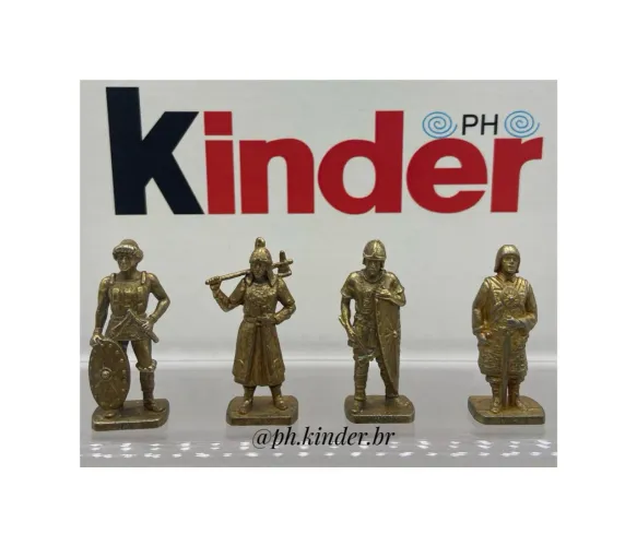 Miniaturas de Metal Kinder ovo
