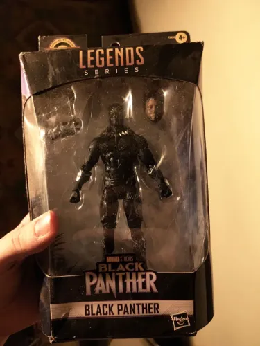 Promoção !!!Boneco black panther (pantera negra) marvel legends - hasbro