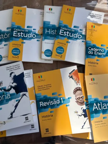 Projeto múltiplo de história volume único - enem