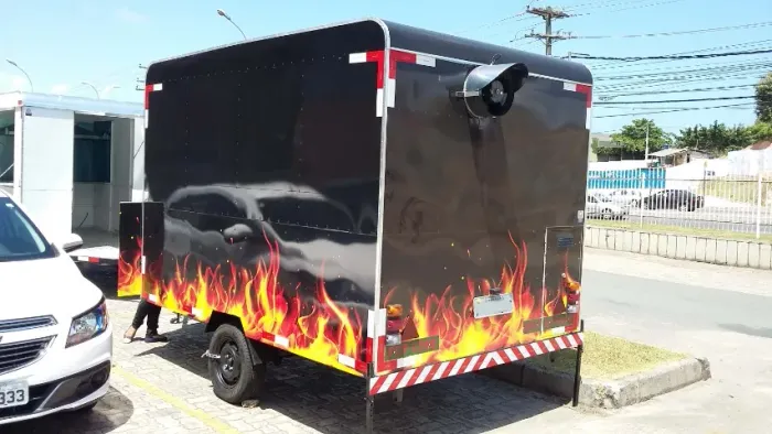Trailer churrascaria food