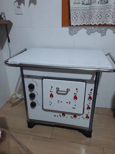 Fogão a gás, com chapa