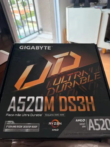 Placa mãe Gigabyte A520M DS3H