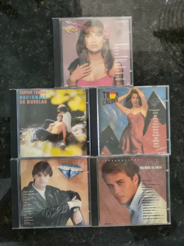 Cds trilhas sonoras de novelas, valor por unidade