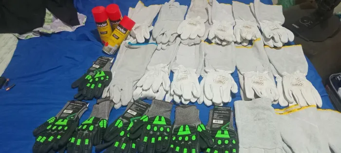 Luvas de trabalho