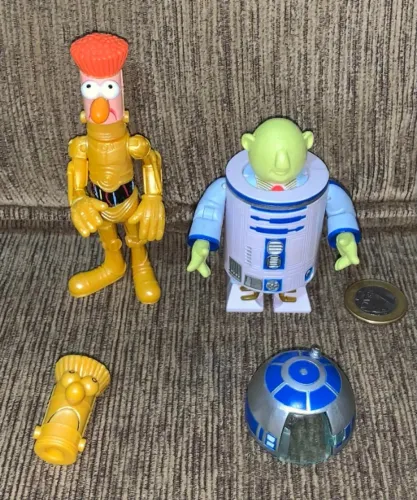 Star Wars Muppets Disney R2d2 C3po Ler Descrição 2011 Star Wars The Muppets
