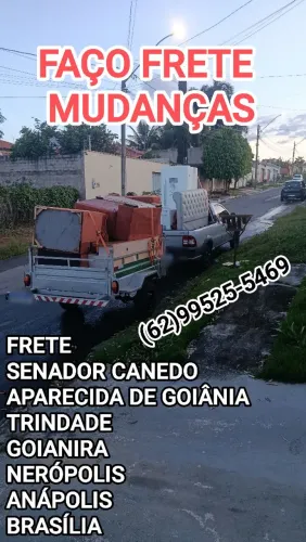 Frete senador Canedo, Goiânia, Aparecida 